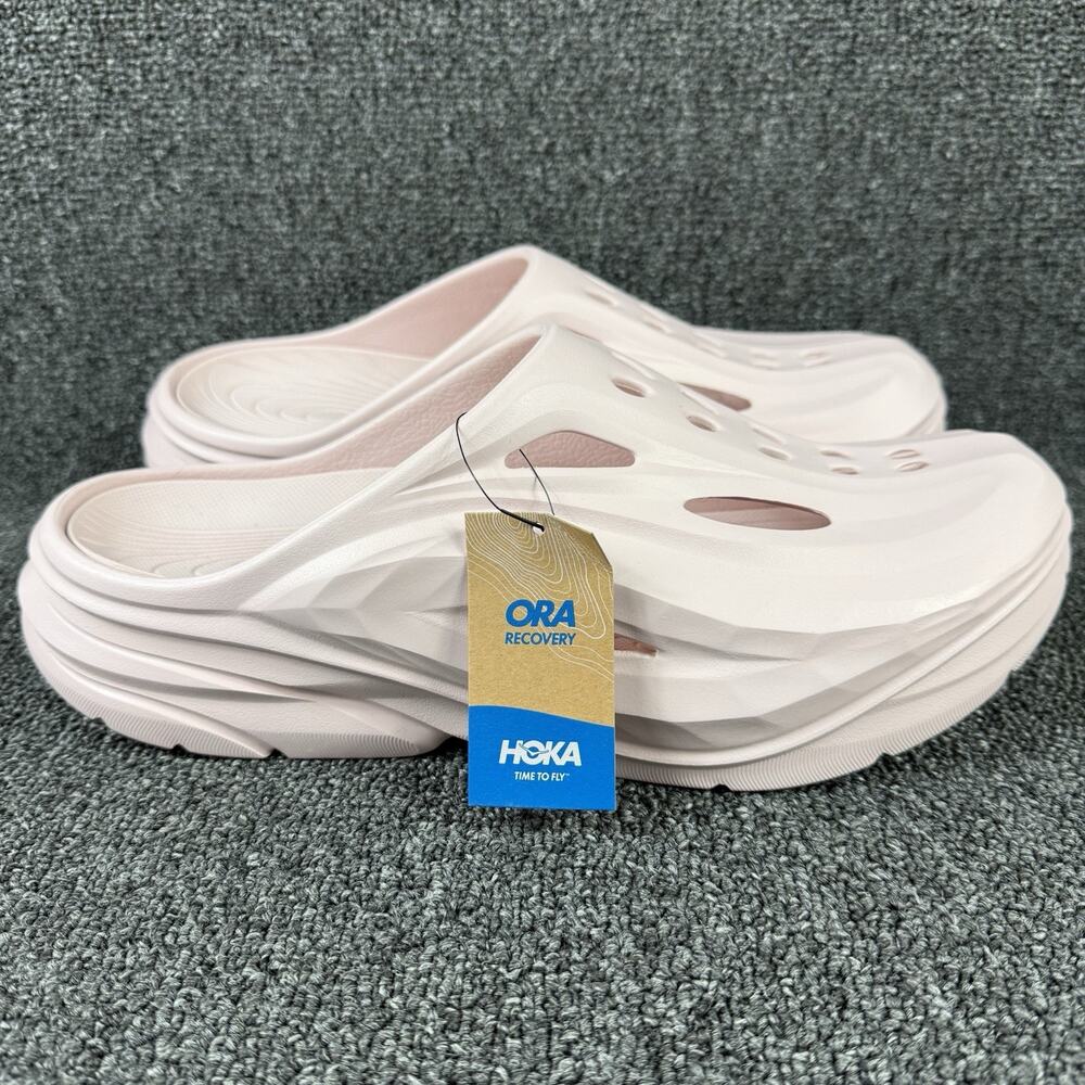 Hoka U Ora Recovery Mule Cosmic Pearl Women's Size 14 Men’s Size 12